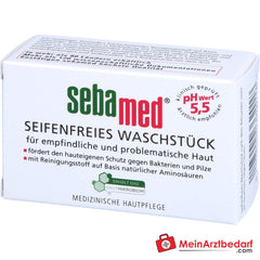 sebamed Seifenfreies Waschstück, 50 g.