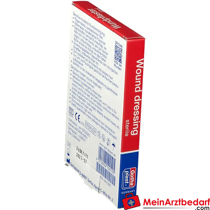 GoTa-POR® wound plasters sterile 5 cm x 7.2 cm, 5 pcs.