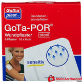 GoTa-POR® steril (hypoallergen) 8 cm x 10 cm, 5 St..