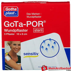 GoTa-POR® steril (hypoallergen) 8 cm x 10 cm, 5 St..