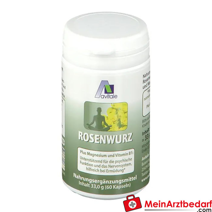 Avitale Rose Root Capsules 200 mg, 60 kapsułek