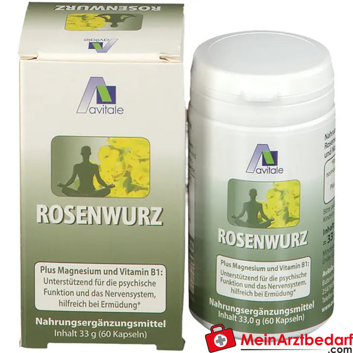 Capsule di radice di rosa Avitale 200 mg, 60 Capsule