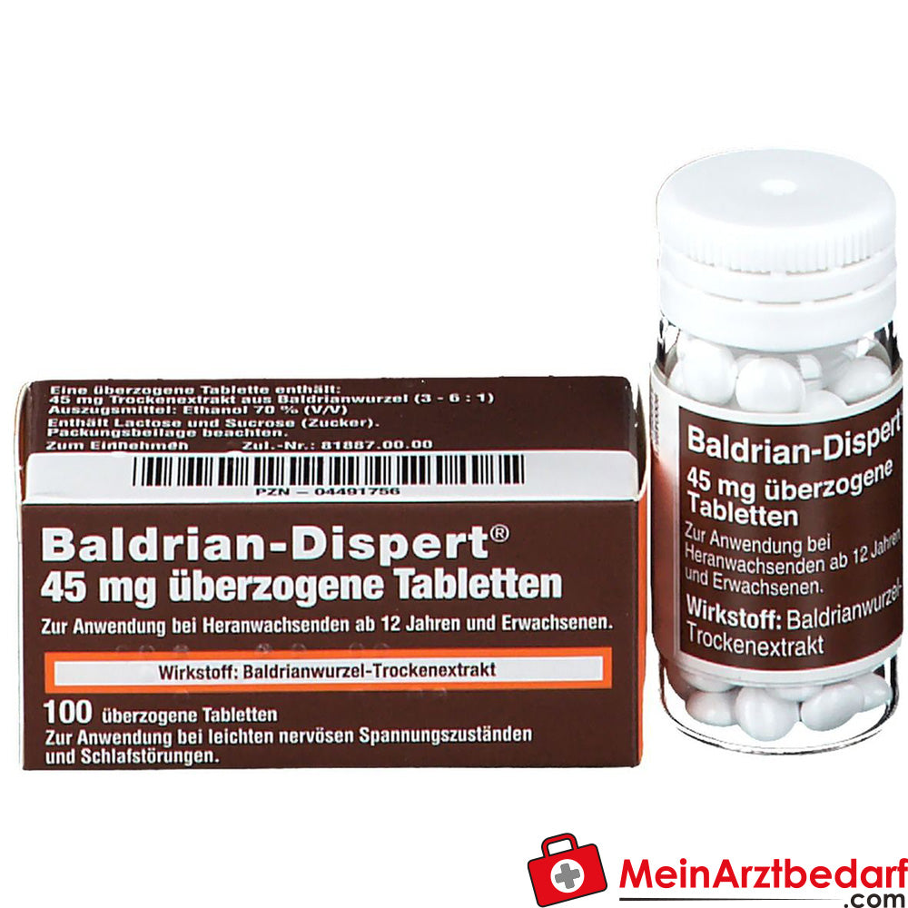 Baldrian-Dispert 45mg.