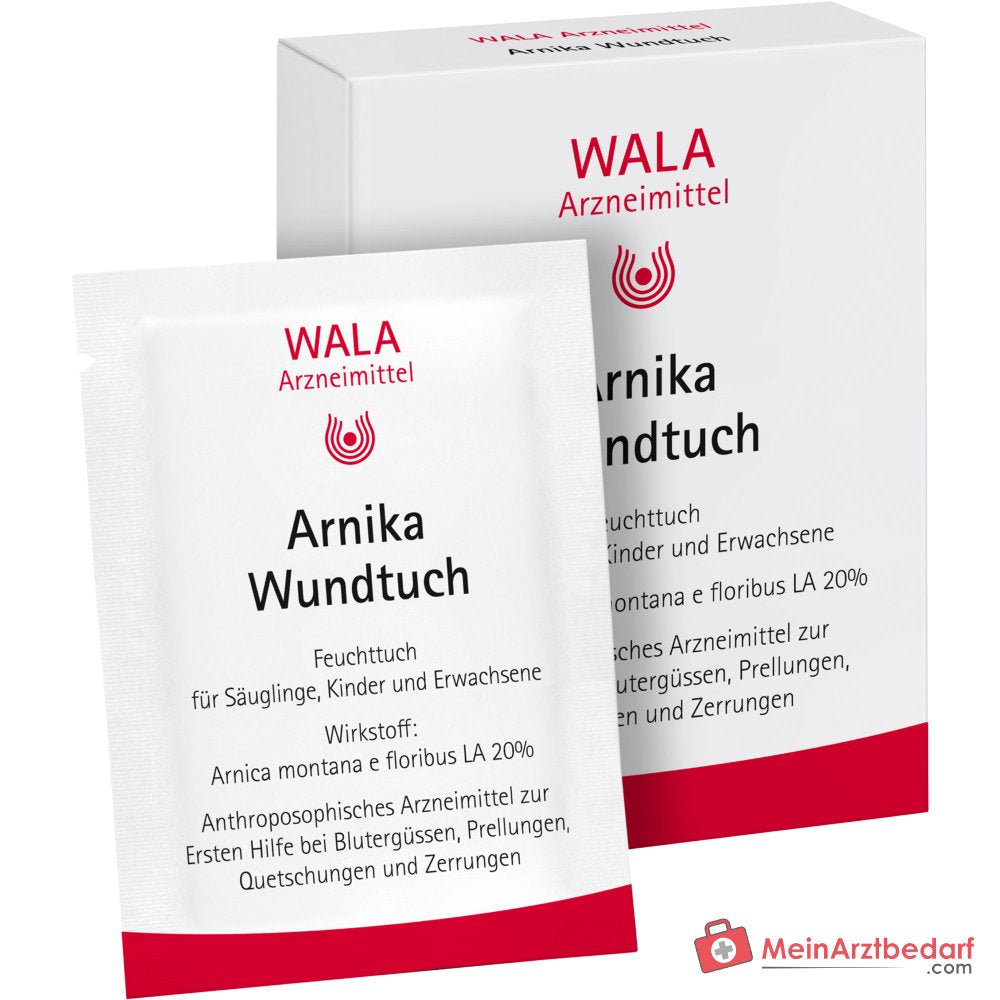 WALA Arnika Wundtuch, 5 St.