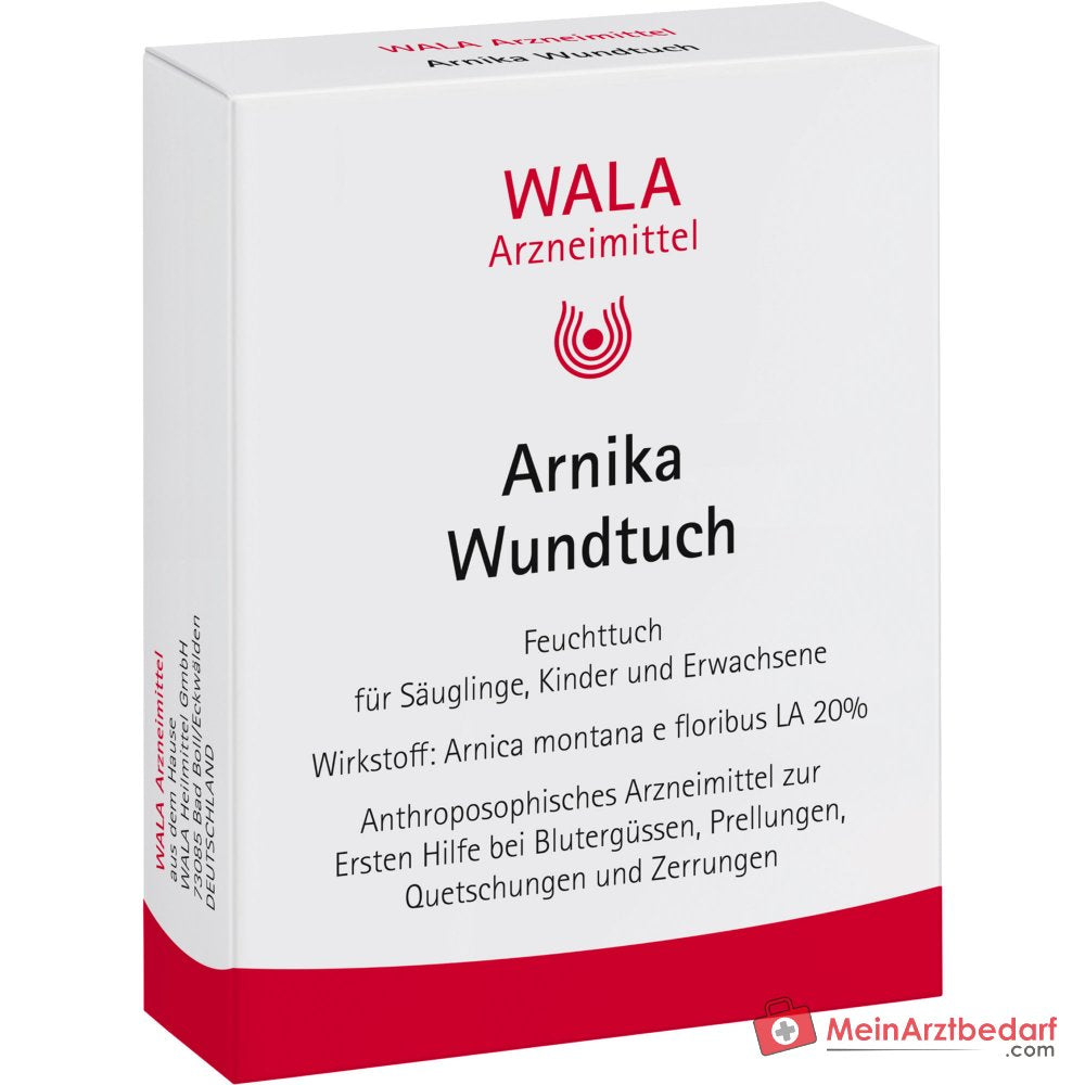 WALA Arnika Wundtuch, 5 St.