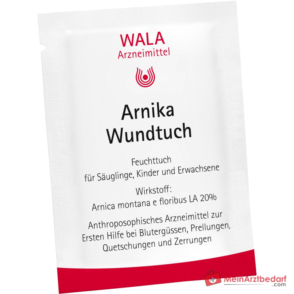 WALA Arnika Wundtuch, 5 St.