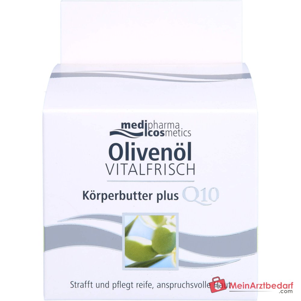 Medipharma Cosmetics Olivenöl Vitalfrisch Körperbutter plus Q10, 200 ml