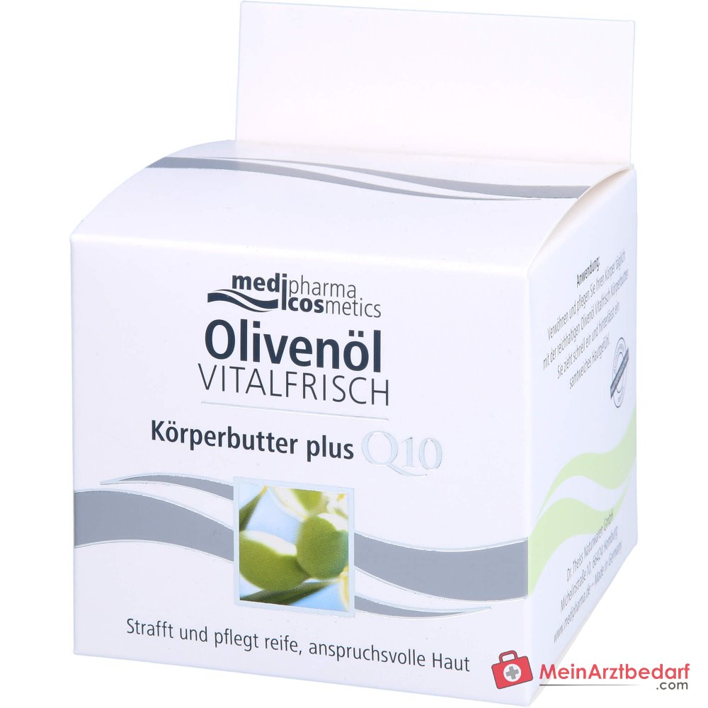 Medipharma Cosmetics Olivenöl Vitalfrisch Körperbutter plus Q10, 200 ml