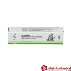 Bombastus Biochemie 3 Ferrum phosphoricum D6.