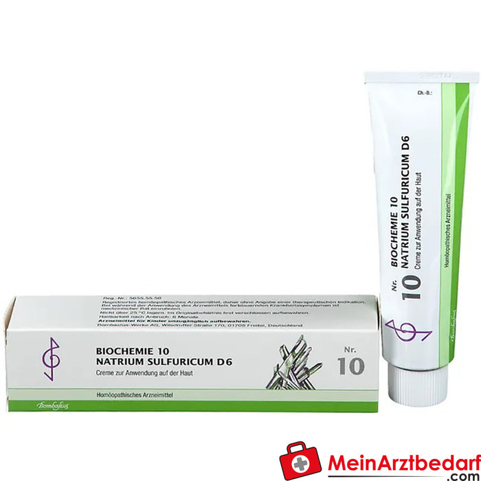 Bombastus Biochemistry 10 Natrium sulfuricum D 6 Cream