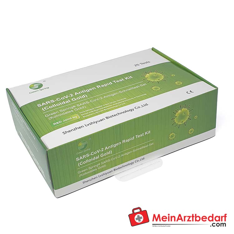 Green Spring SARS-CoV-2 Antigen-Schnelltest, 25 Stück