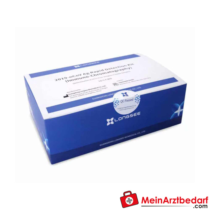 Longsee COVID-19 antigen rapid test, 25 pieces