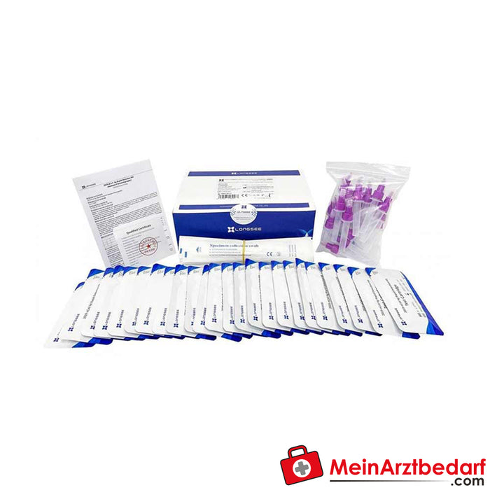 Longsee COVID-19 antigen rapid test, 25 pieces