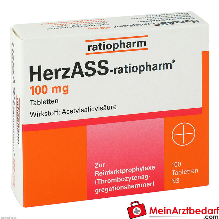 HeartASS-ratiopharm 100 mg