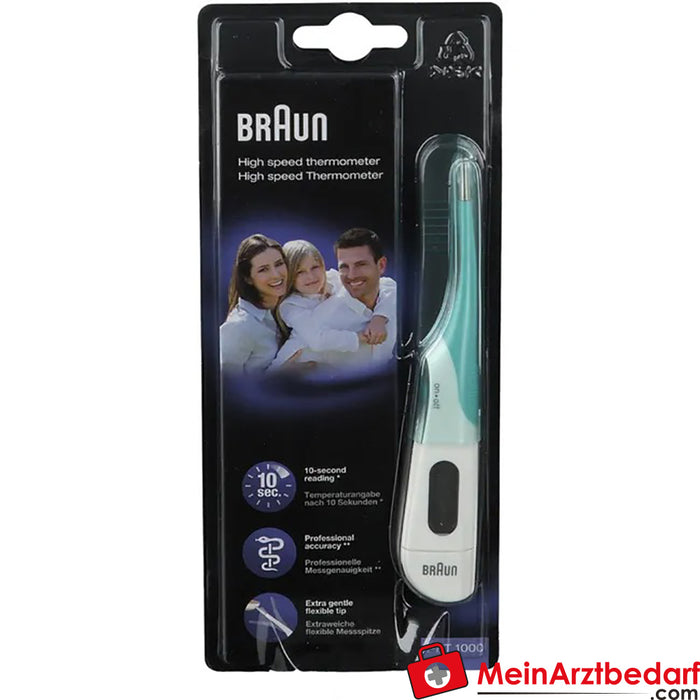 Braun dijital termometre, 1 adet.