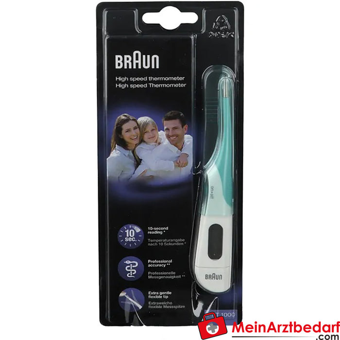 Braun digital thermometer, 1 pc.
