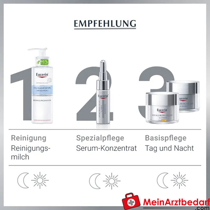 Eucerin® Hyaluron-Filler Gece Bakımı - Kırışıklıkları pürüzsüzleştirir, 50ml