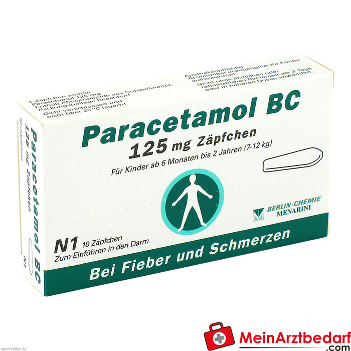 Parasetamol BC 125mg