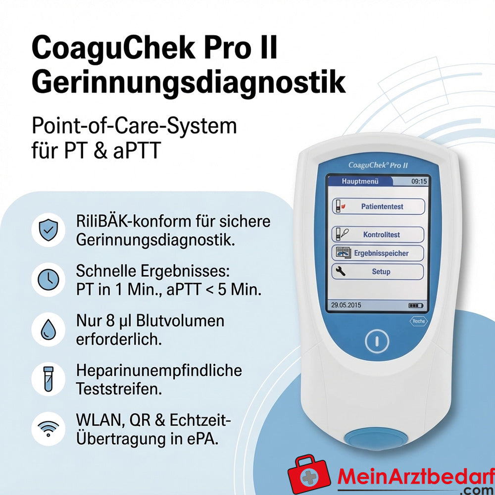 Dispositivo per la diagnosi precoce CoaguChek Pro II