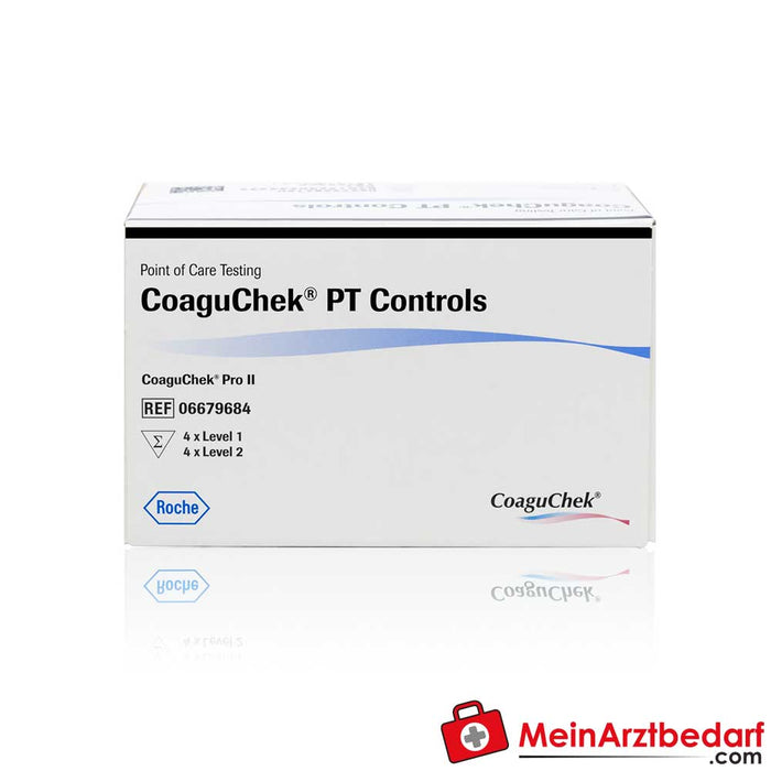 CoaguChek PT und aPTT Controls Kontrolllösung 4 St. für Pro II System
