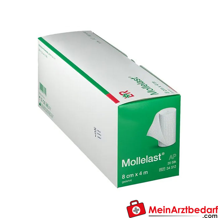 Mollelast® 8 厘米 x 4 米，20 件。