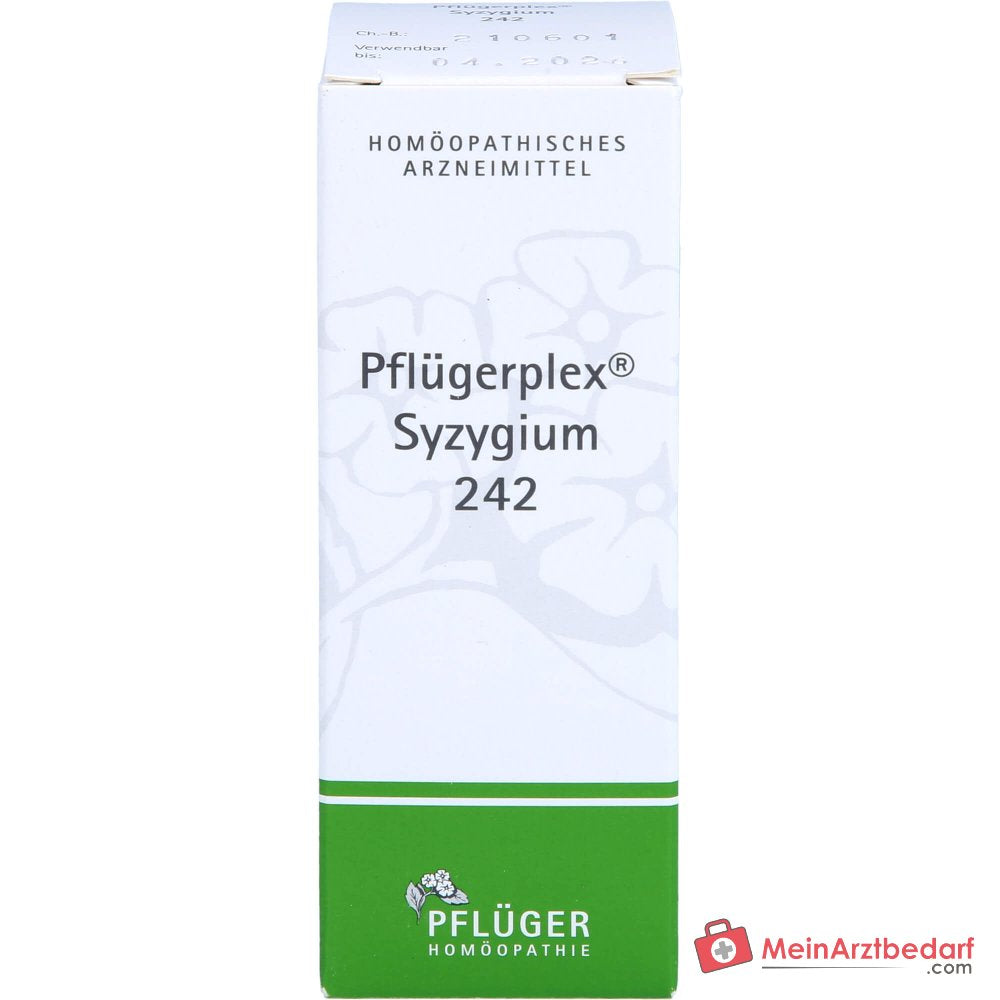 Pflügerplex Syzygium 242 krople (Chionanthus virginicus D4, Syzygium cumini D2, Acidum lacticum D12) 50 ml