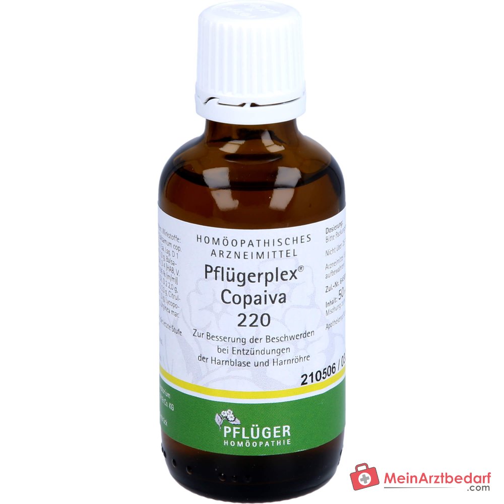 Pflügerplex Copaiva 220 Tropfen homöopathisches Arzneimittel mit Apis mellifica und Lycopodium clavatum