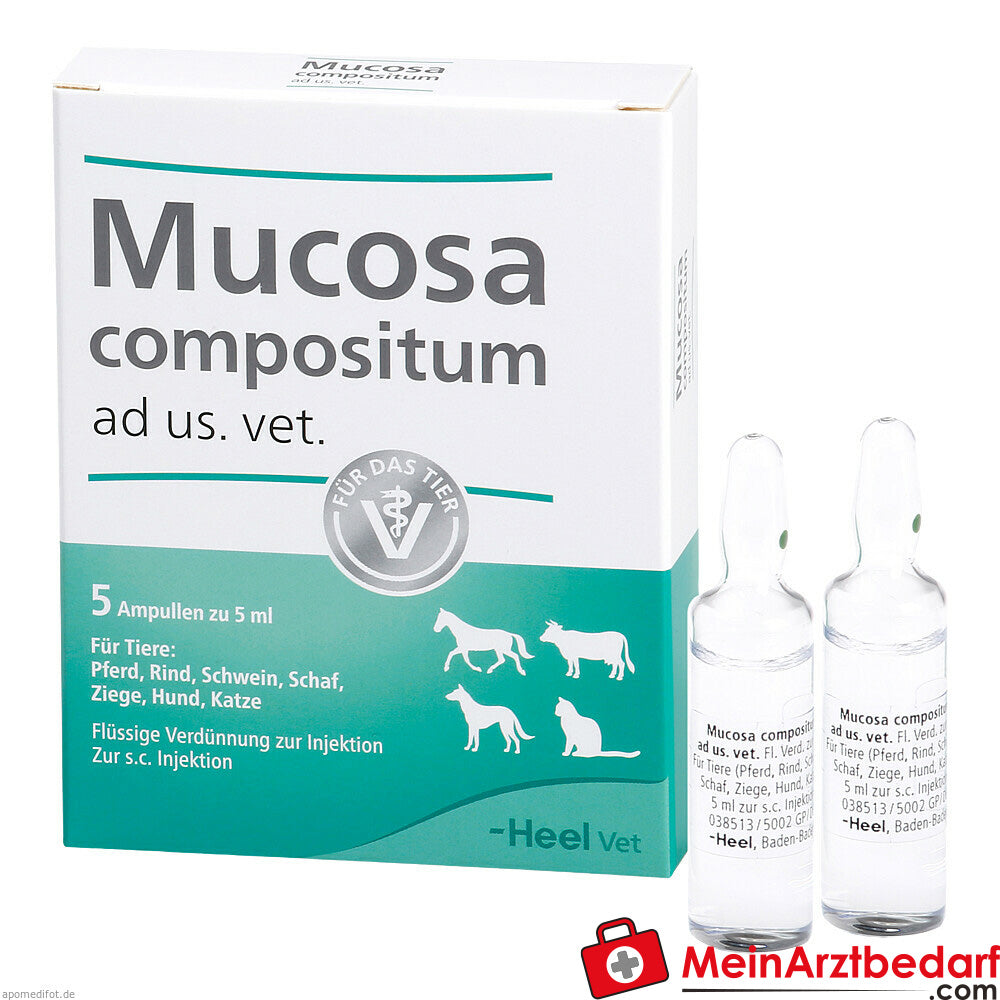 Mucosa comp ad us vet 5 x 5 ml