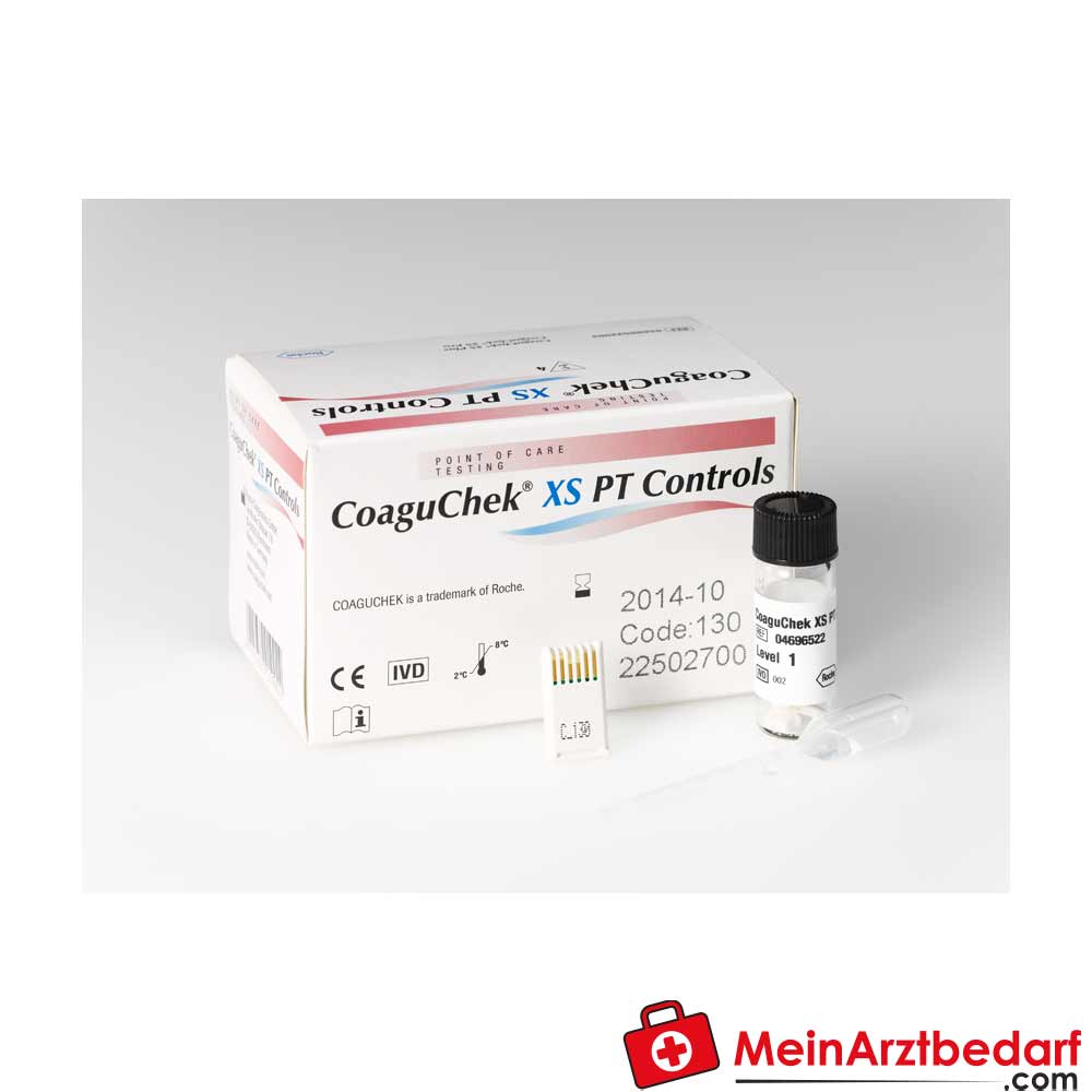 CoaguChek XS PT Controls, 4x1 ml.