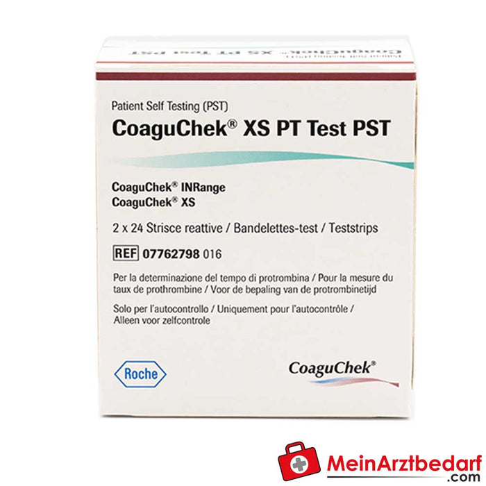 CoaguChek XS PT Prueba PST