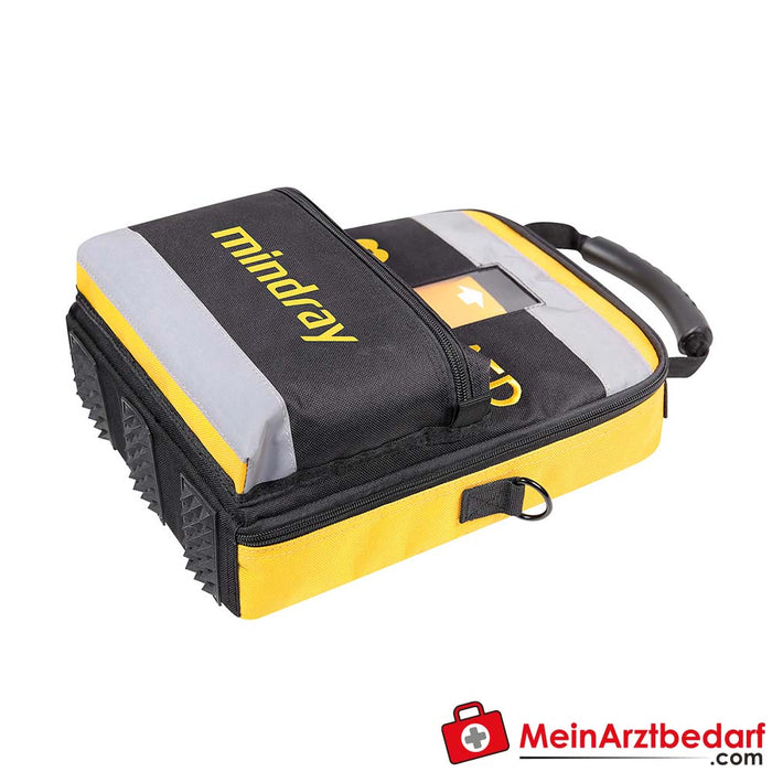 Defibrilatör için taşıma çantası Mindray C1 naylon, gri/sarı