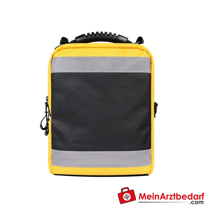 Carrying bag for defibrillator Mindray C1 nylon, grey/yellow
