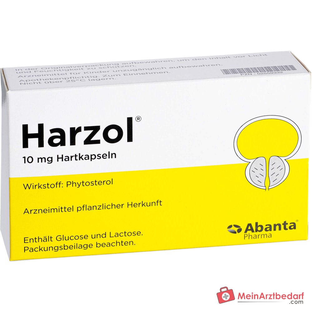 Abanta Pharma Harzol Phytosterol harde capsules, 100 st.