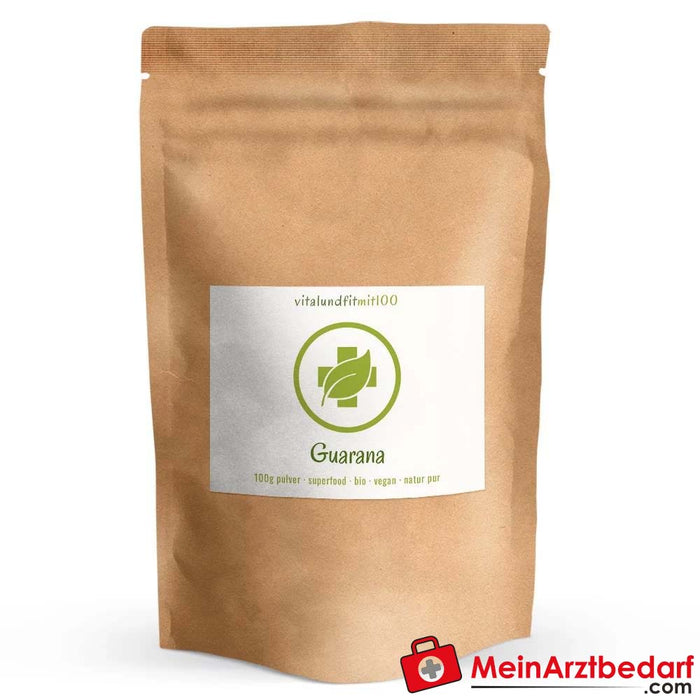 Organic guarana powder 100 g