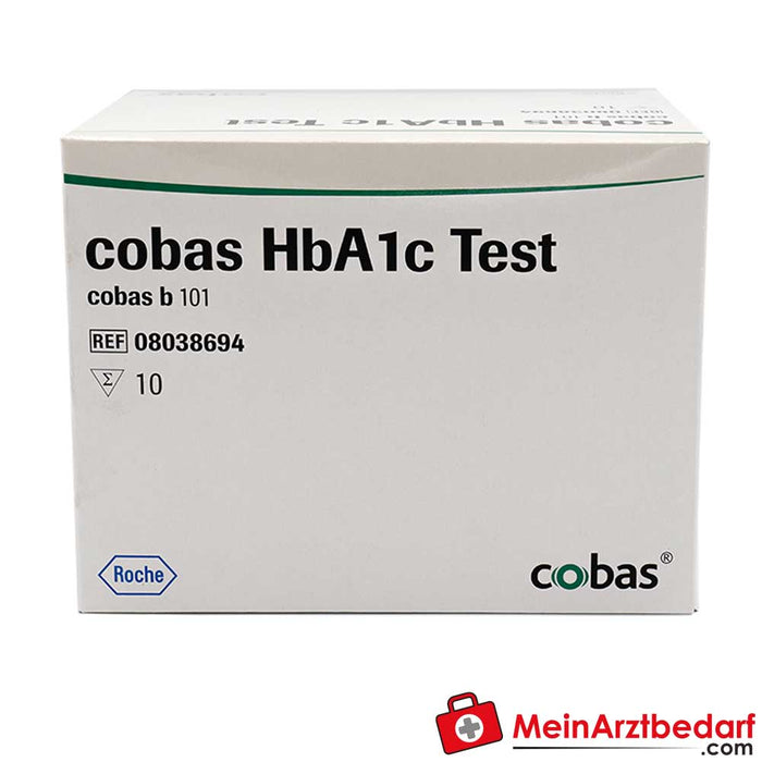 Roche cobas b 101 Testes de HbA1c, lípidos e PCR