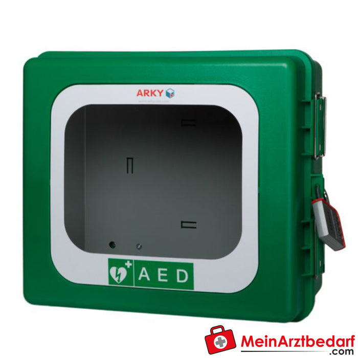 ARKY AED cabinet for outdoor use