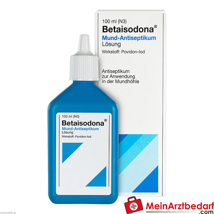 Antiseptique buccal Betaisodona, 120ml