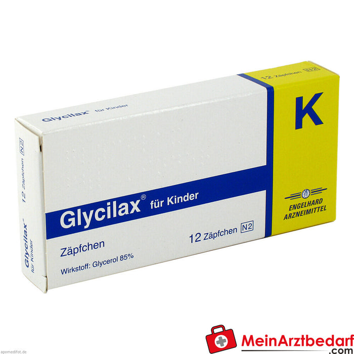 Glycilax per bambini, 12 pezzi.