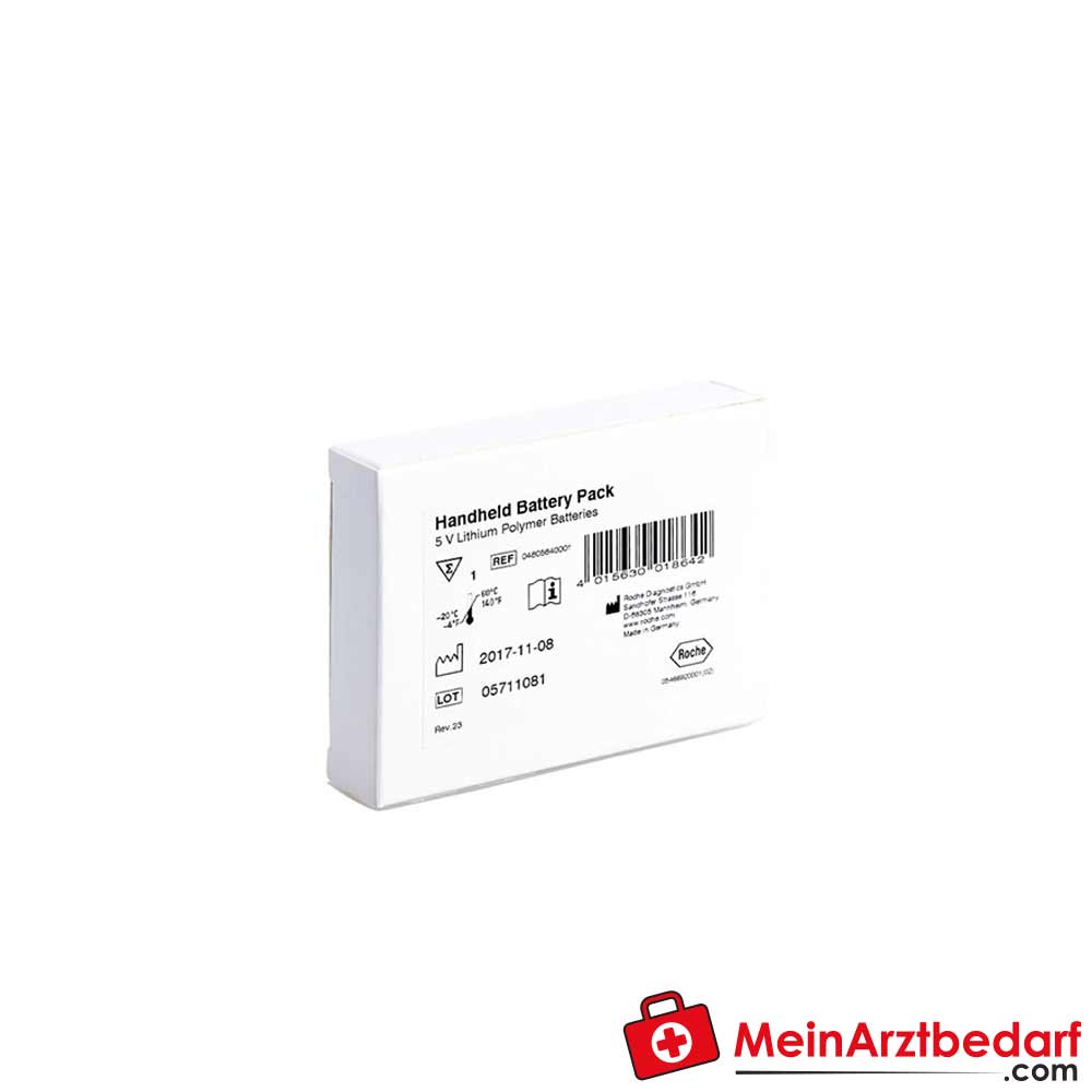 Handheld Battery Pack für cobas h 232 und CoaguChek XS Plus.