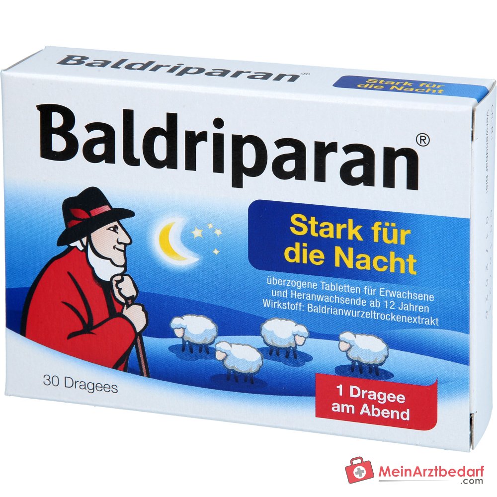Baldriparan Forte per la notte Estratto secco di radice di valeriana 441,35 mg compresse rivestite