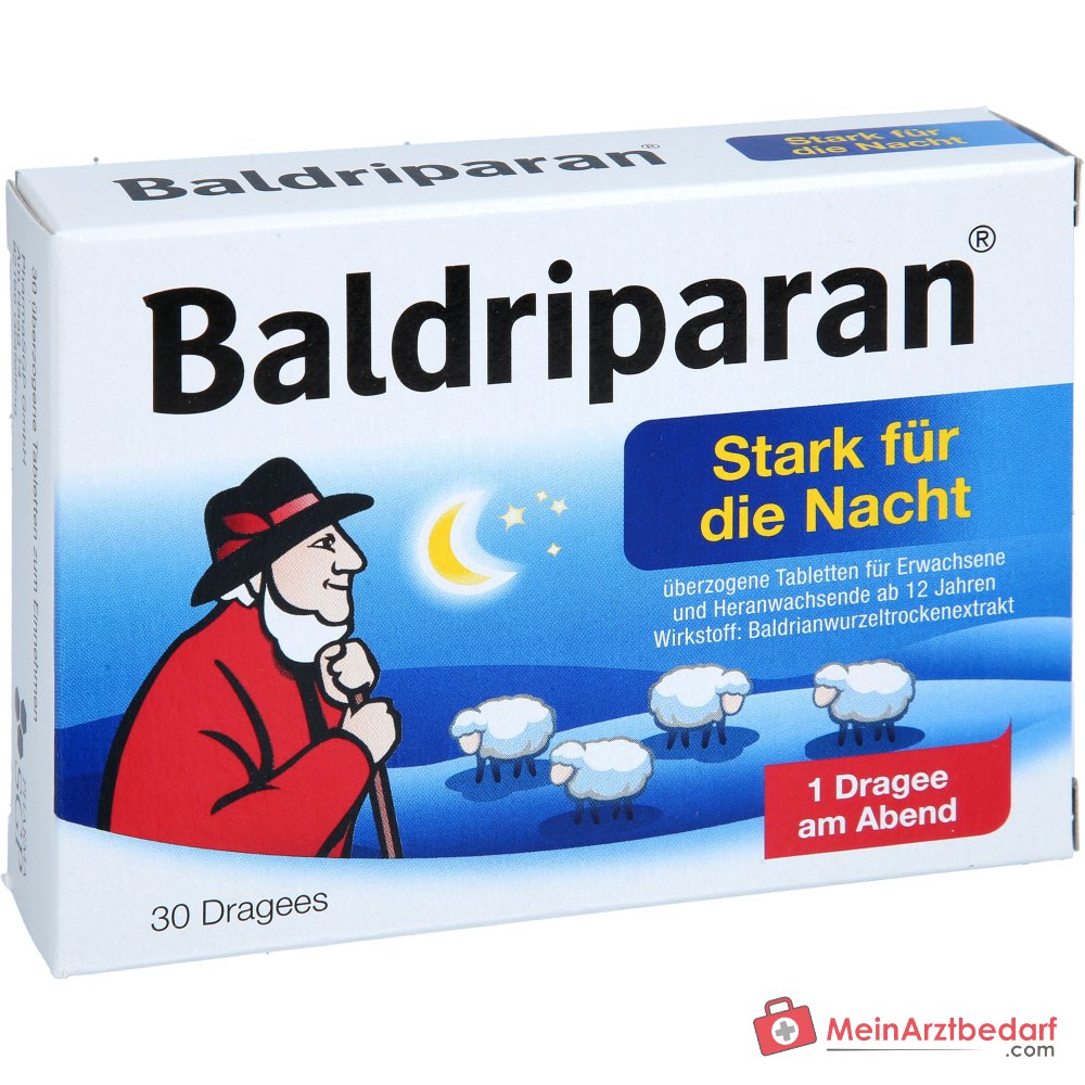 Baldriparan Forte per la notte Estratto secco di radice di valeriana 441,35 mg compresse rivestite
