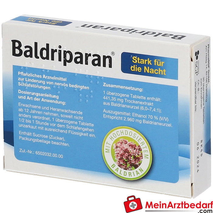 Baldriparan® Gece için güçlü