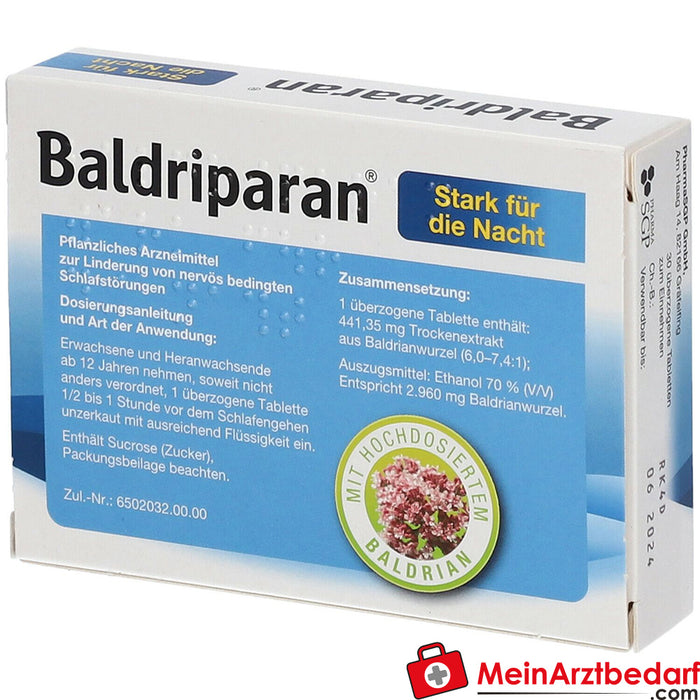 Baldriparan® Strong for the night