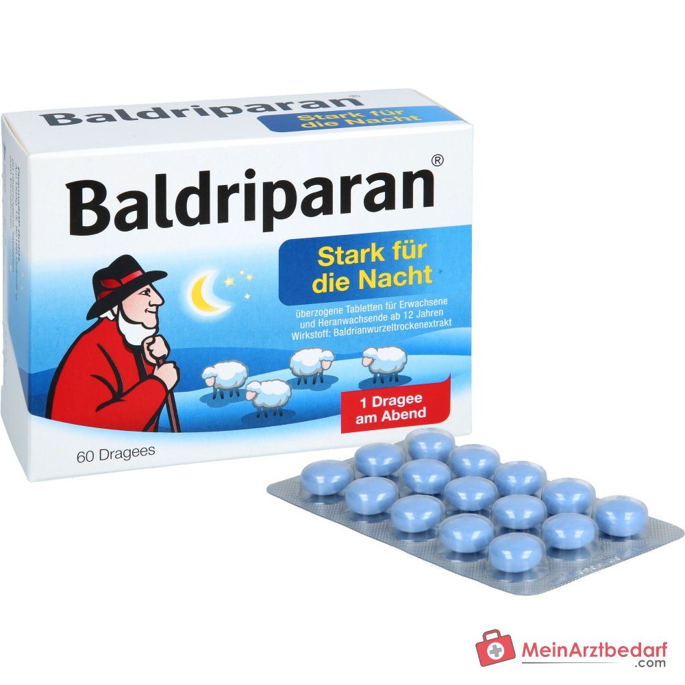 Baldriparan Forte per la notte Estratto secco di radice di valeriana 441,35 mg compresse rivestite