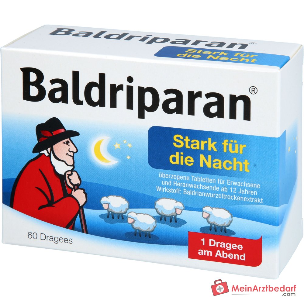 Baldriparan Forte per la notte Estratto secco di radice di valeriana 441,35 mg compresse rivestite