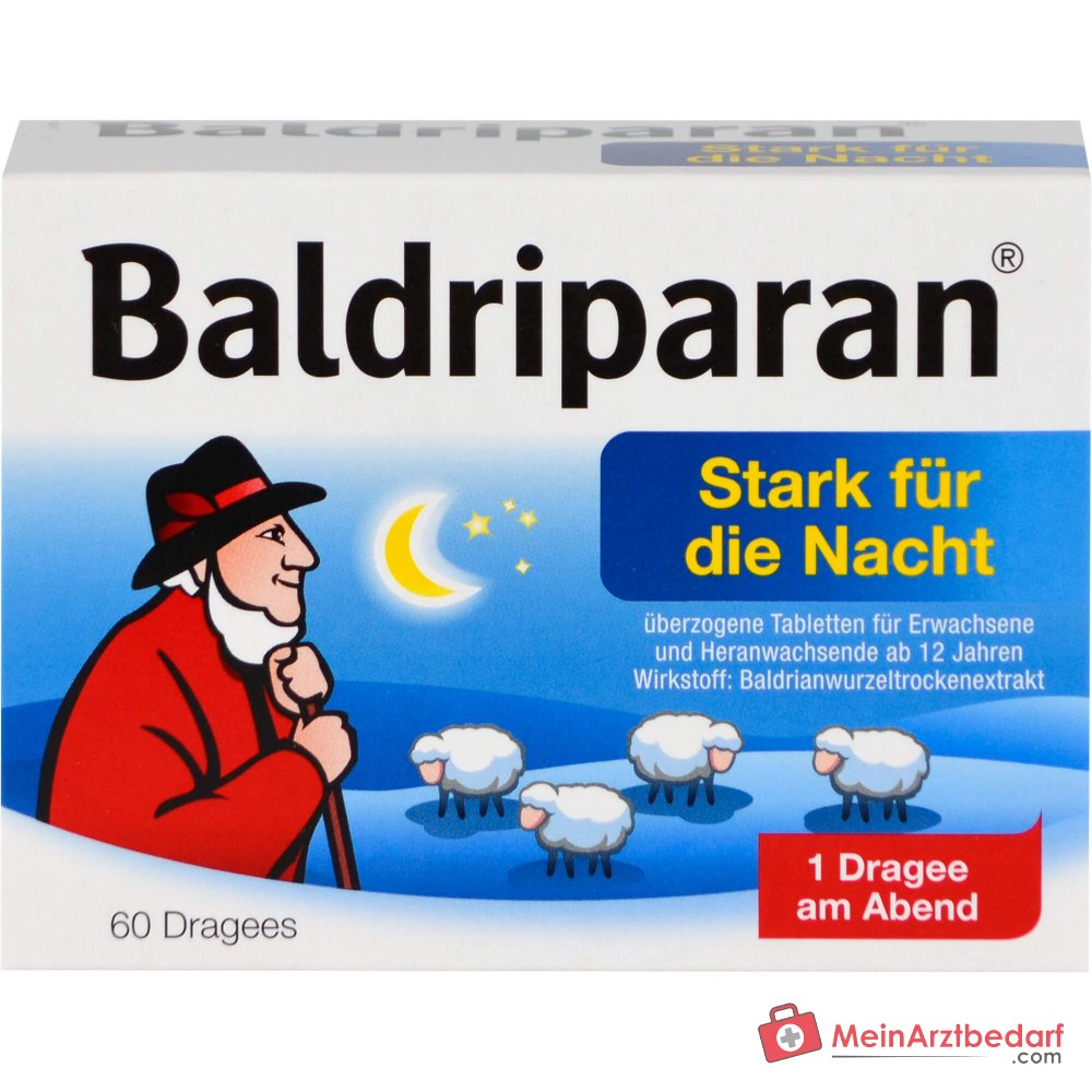 Baldriparan Forte per la notte Estratto secco di radice di valeriana 441,35 mg compresse rivestite