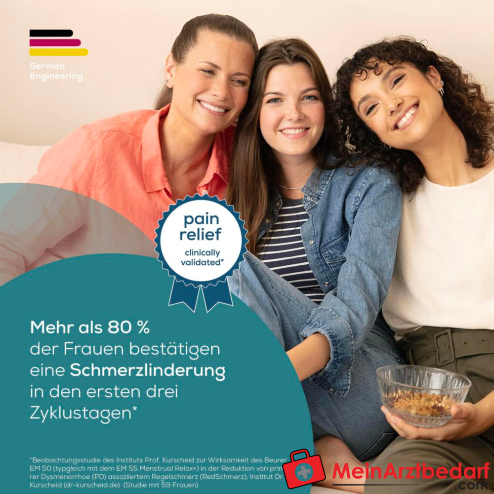 Beurer EM 55 Menstrual Relax+ TENS & Wärme-Pad.