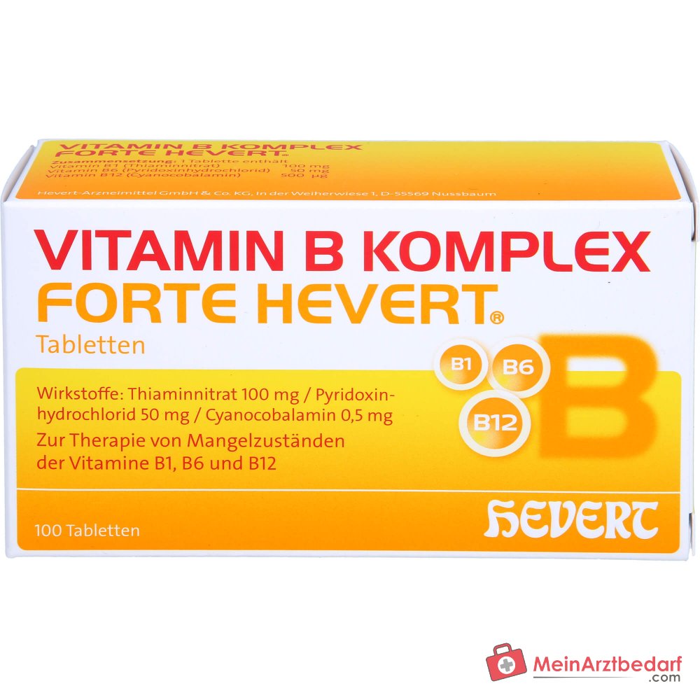 Forte Hevert Witamina B Kompleks, 100 sztuk