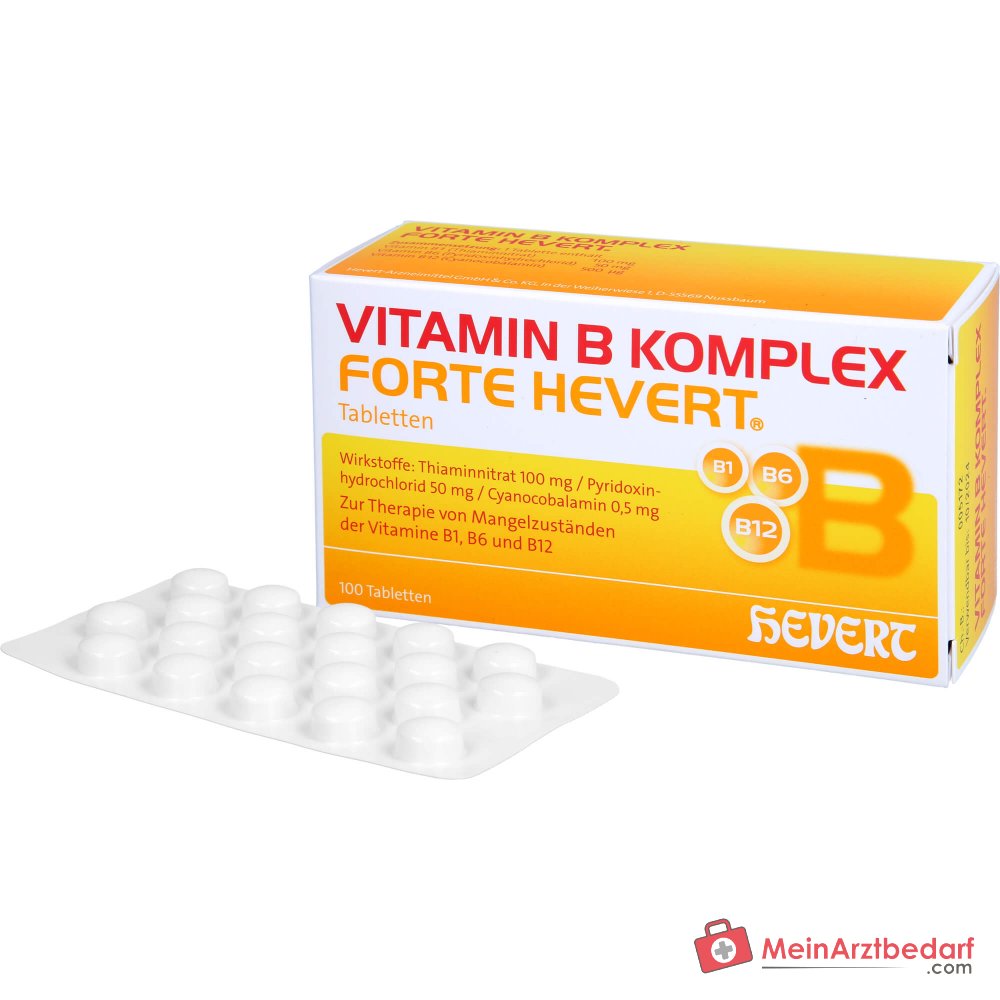 Forte Hevert Witamina B Kompleks, 100 sztuk