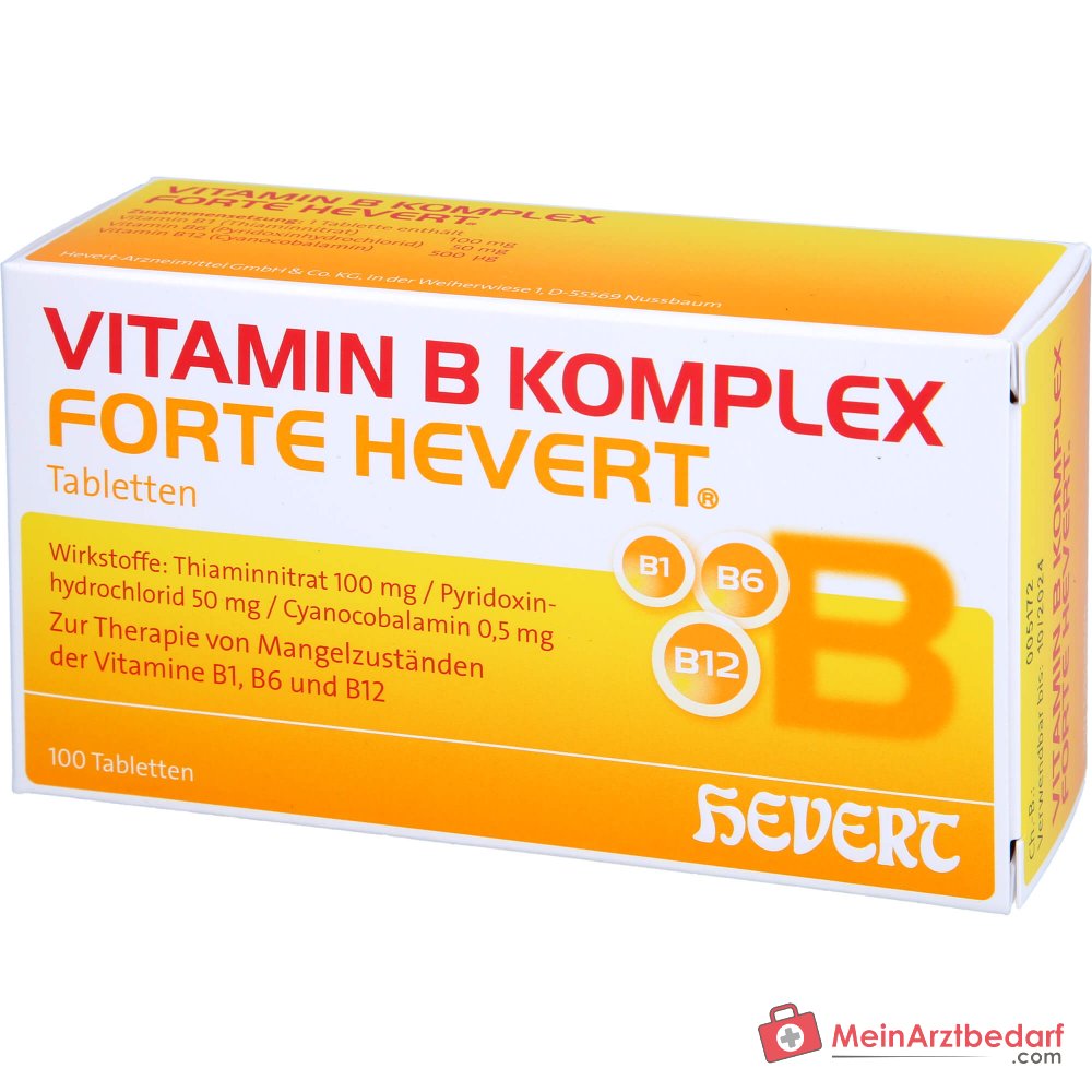 Forte Hevert Witamina B Kompleks, 100 sztuk
